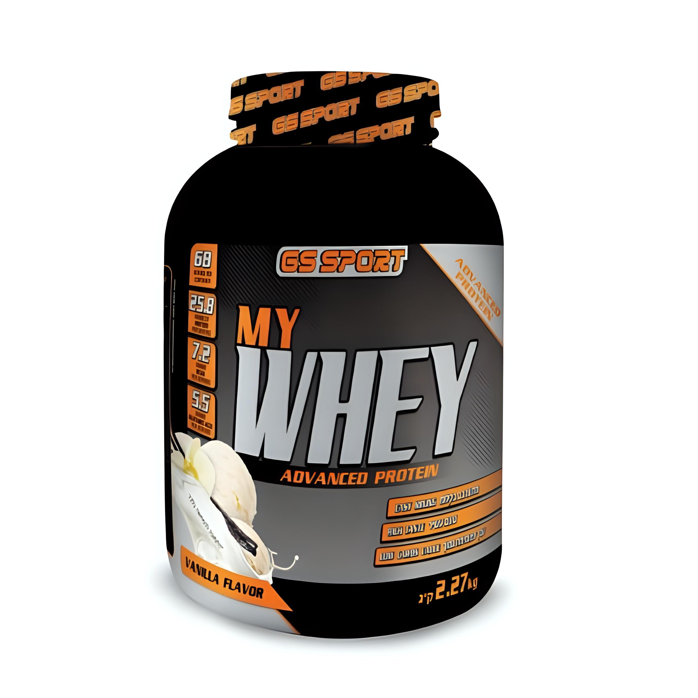 MY WHEY - אבקת חלבון מי גבינה בטעם וניל - אריזת חסכון