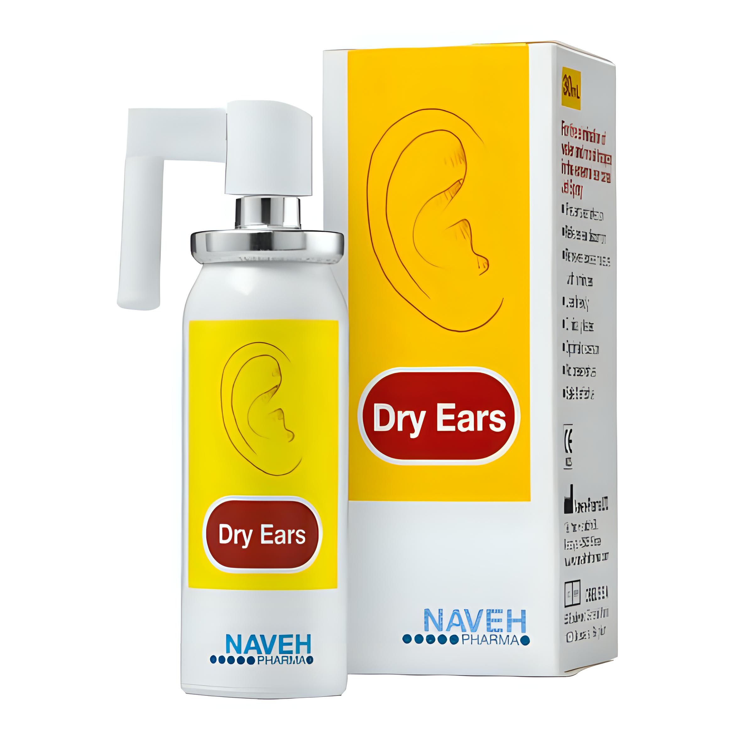 Dry Ears - תרסיס לסילוק מים מהאזניים לאחר הרחצה