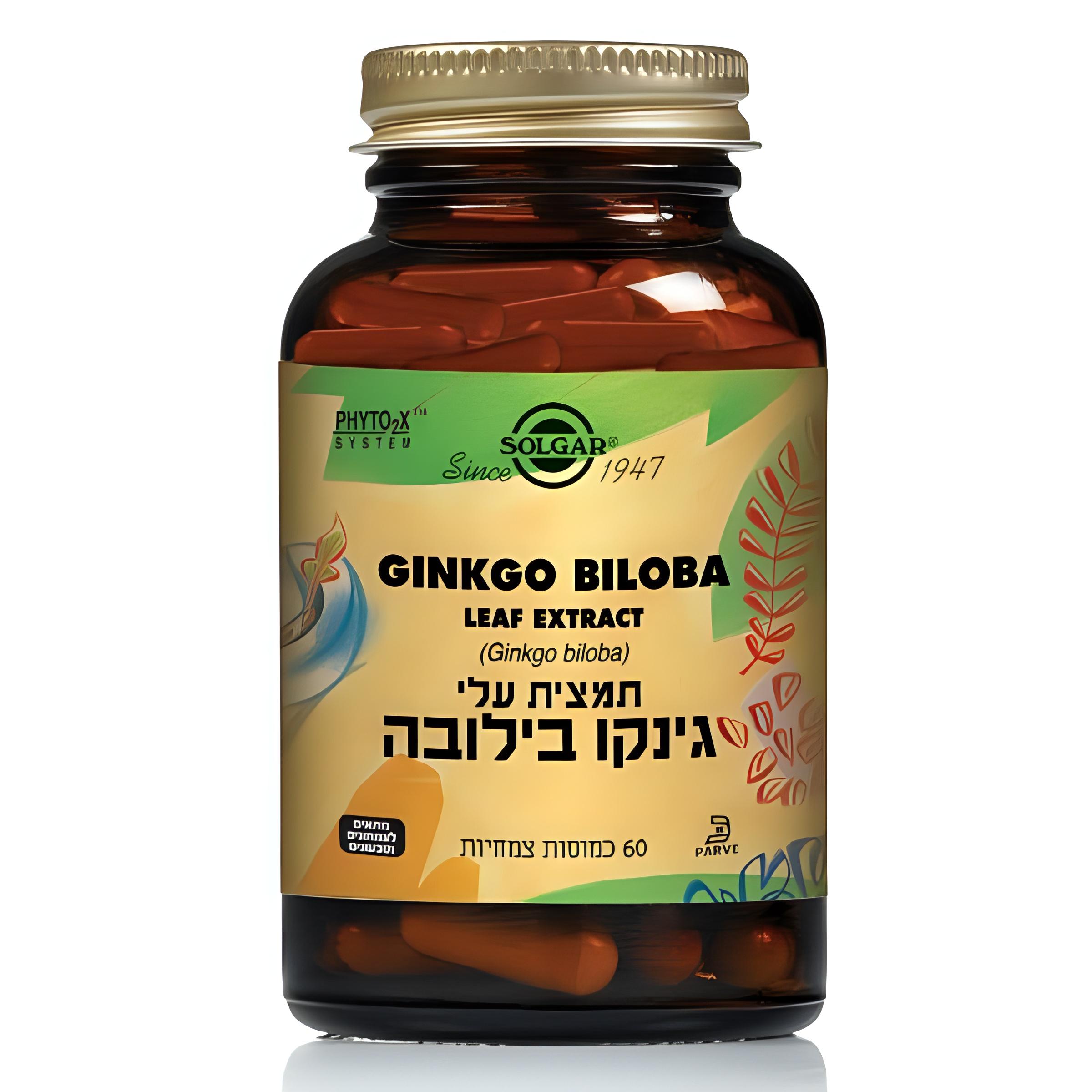 תמצית עלי גינקו בילובה
