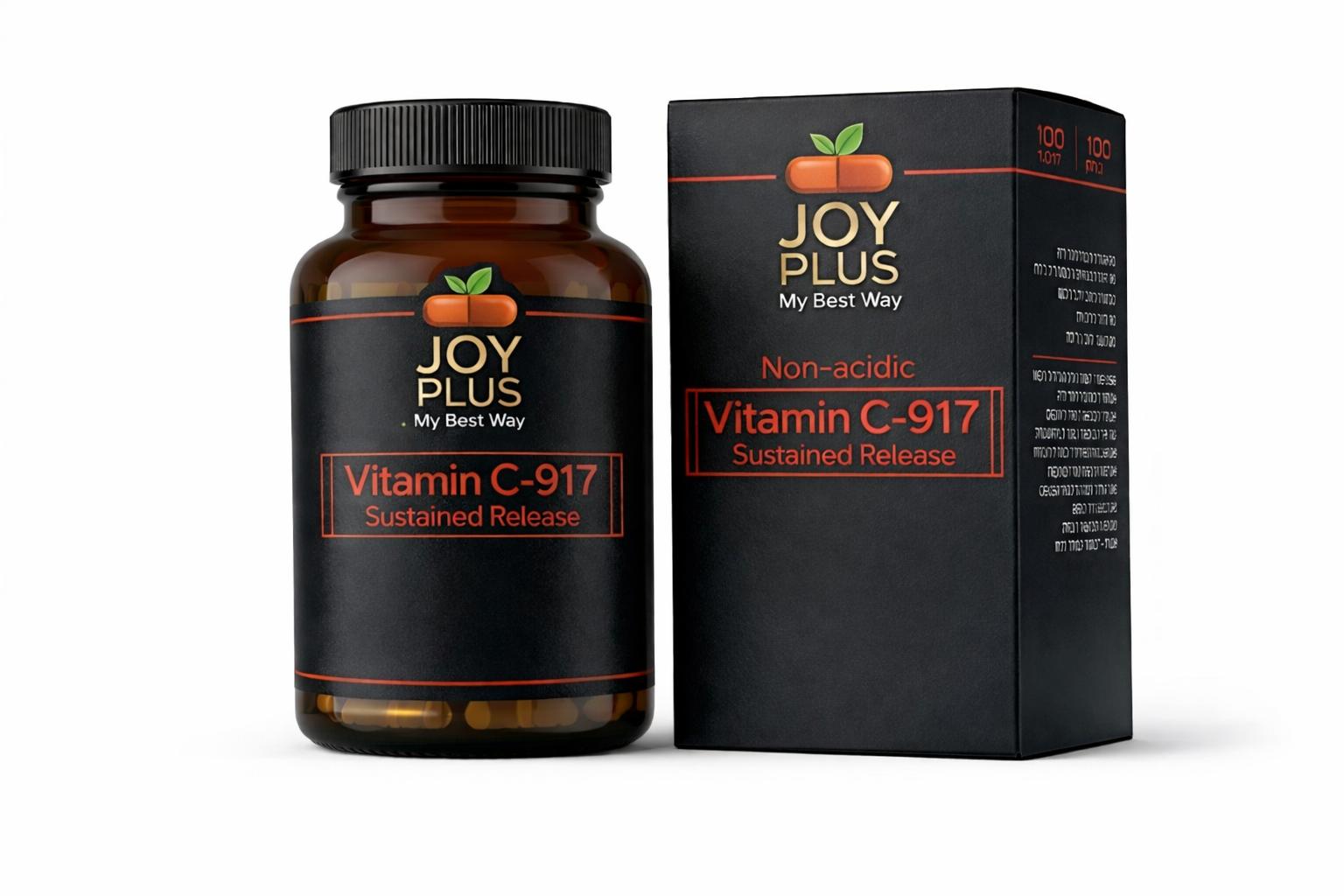 JOY PLUS ויטמין C-917 שחרור מושהה