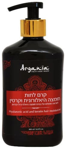קרם לחות חומצה היאלורונית וקרטין