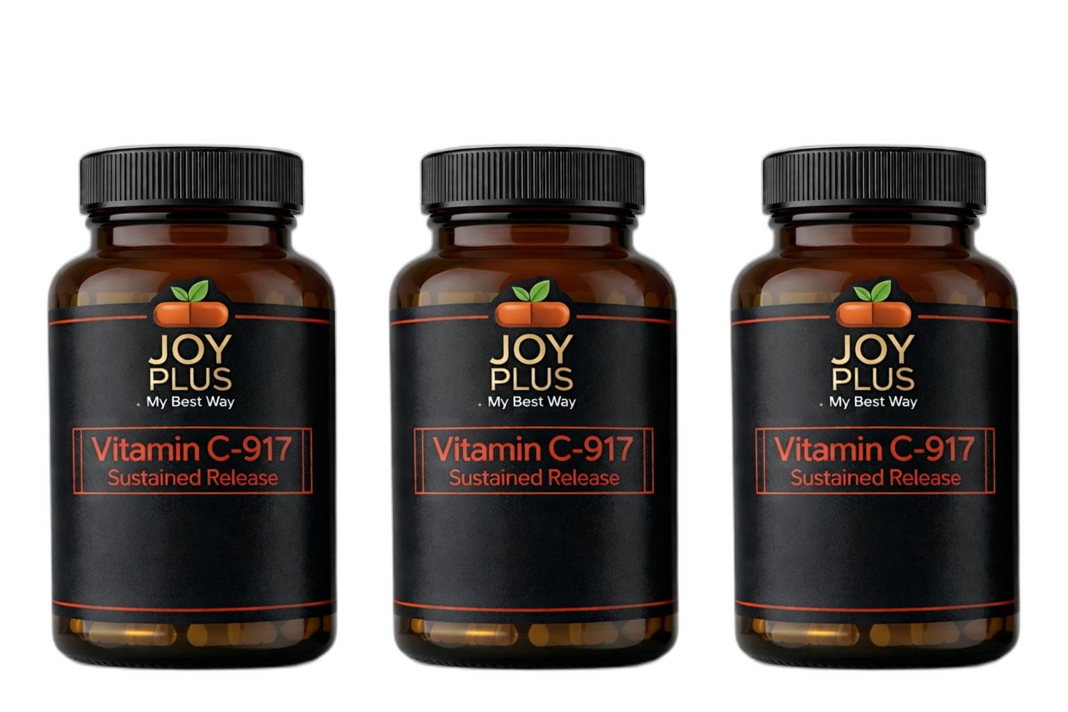 JOY PLUS ויטמין C-917 שחרור מושהה | שלישיה