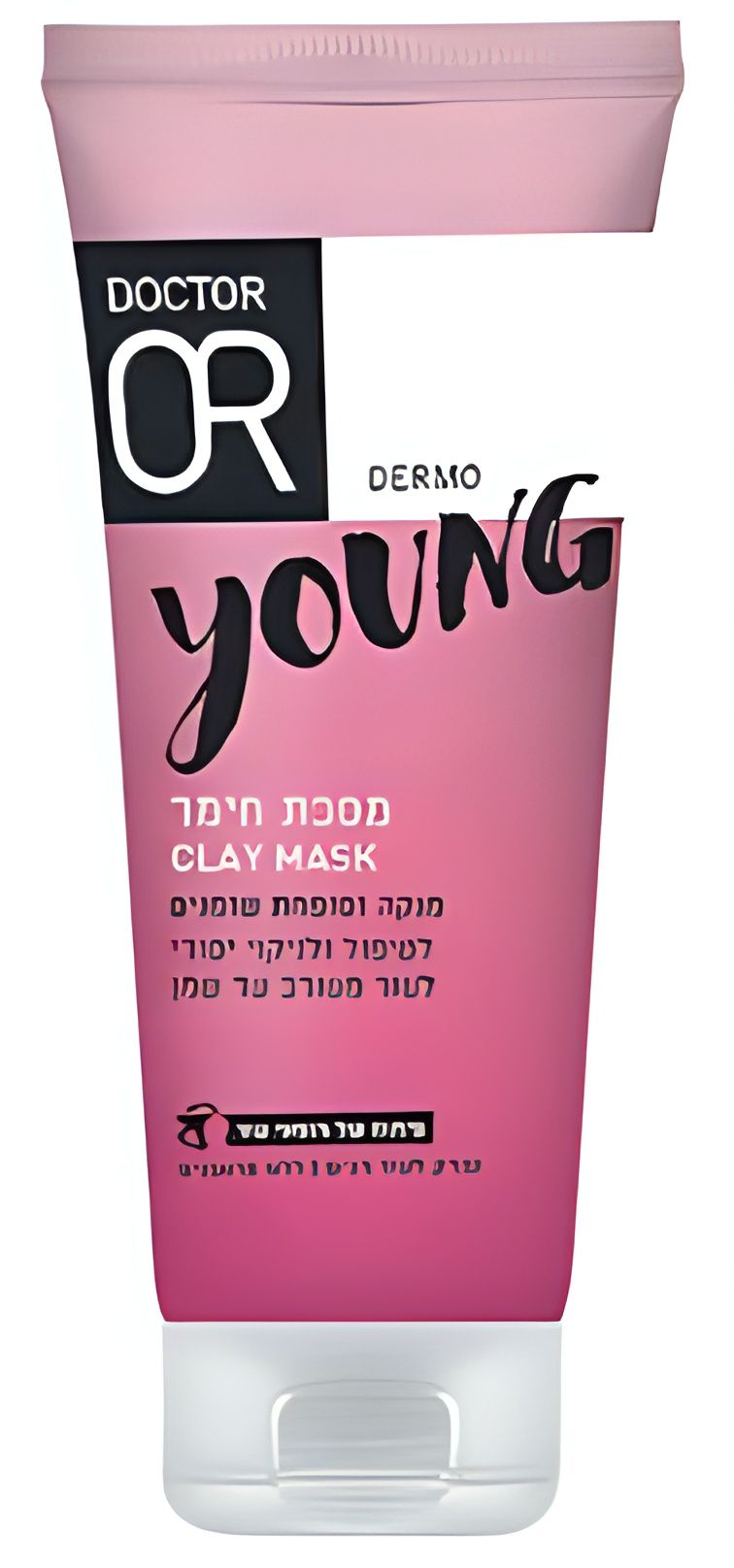 ד"ר עור Dr. Or מסכת חימר לעור מעורב עד שמן YOUNG OR