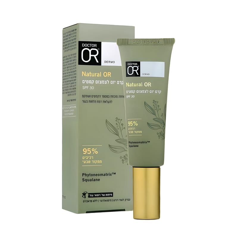 ד"ר עור Dr. Or קרם יום לצמצום קמטים - Natural OR ד"ר עור Dr. Or קרם יום לצמצום קמטים - Natural OR
