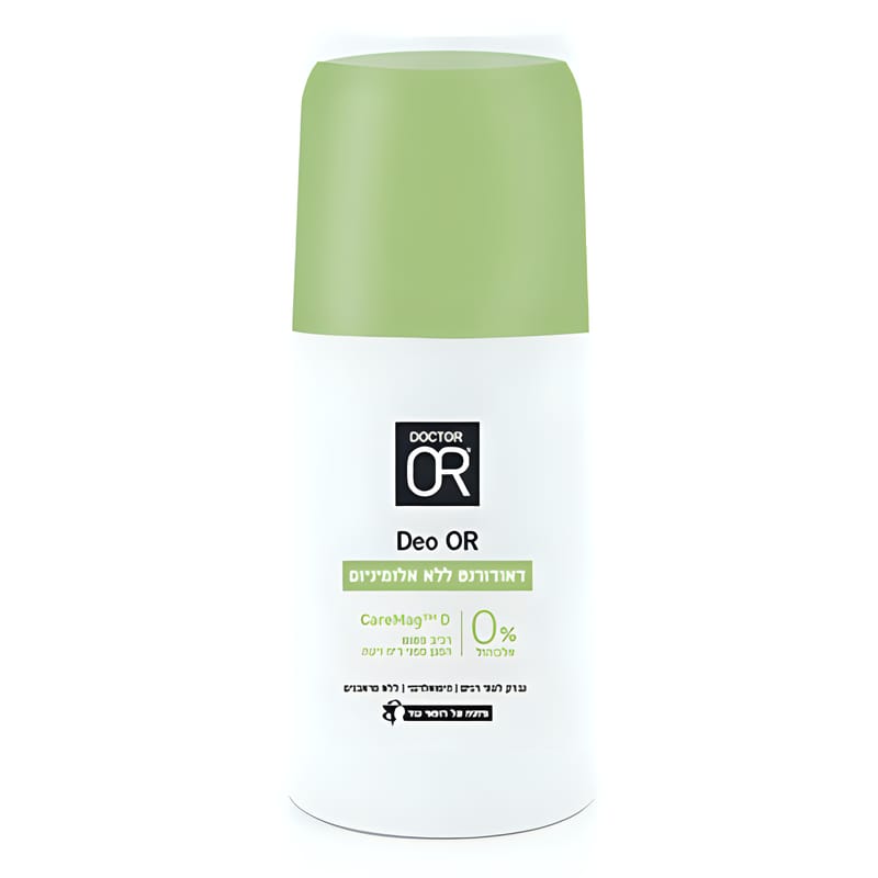 ד"ר עור Dr. Or דאודורנט רול און ללא אלומיניום - Deo OR ד"ר עור Dr. Or דאודורנט רול און ללא אלומיניום - Deo OR