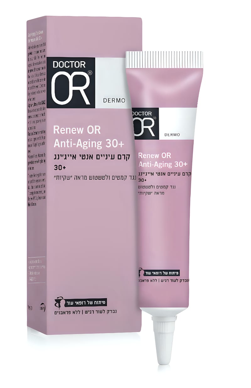 ד"ר עור Dr. Or קרם עיניים אנטי אייג'ינג Renew OR ד"ר עור Dr. Or קרם עיניים אנטי אייג'ינג Renew OR