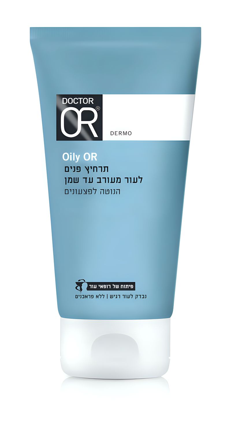 ד"ר עור Dr. Or תרחיץ פנים לעור מעורב-שמן הנוטה לפצעונים - Oily OR ד"ר עור Dr. Or תרחיץ פנים לעור מעורב-שמן הנוטה לפצעונים - Oily OR