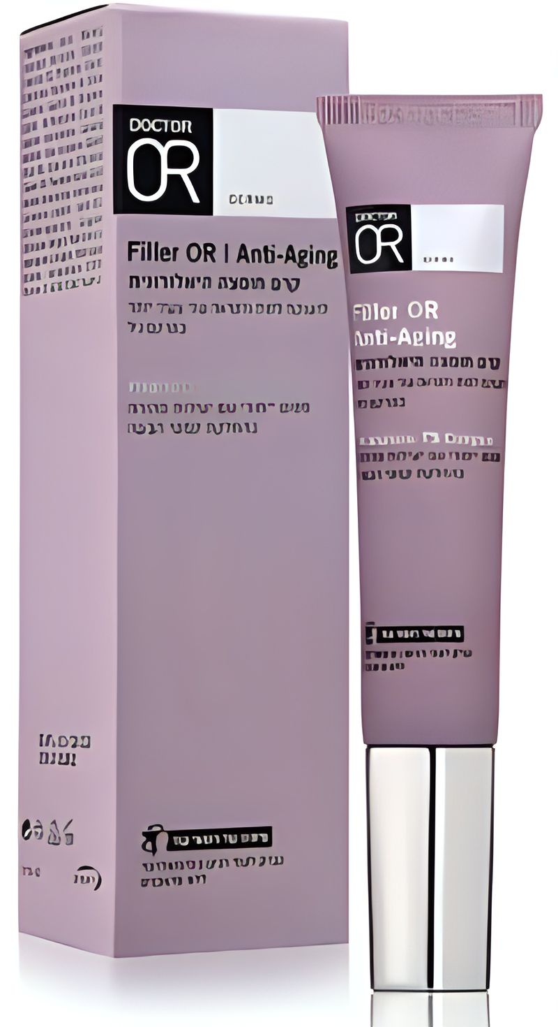 ד"ר עור Dr. Or קרם חומצה היאלורונית במרקם ג'ל - Filler OR ד"ר עור Dr. Or קרם חומצה היאלורונית במרקם ג'ל - Filler OR