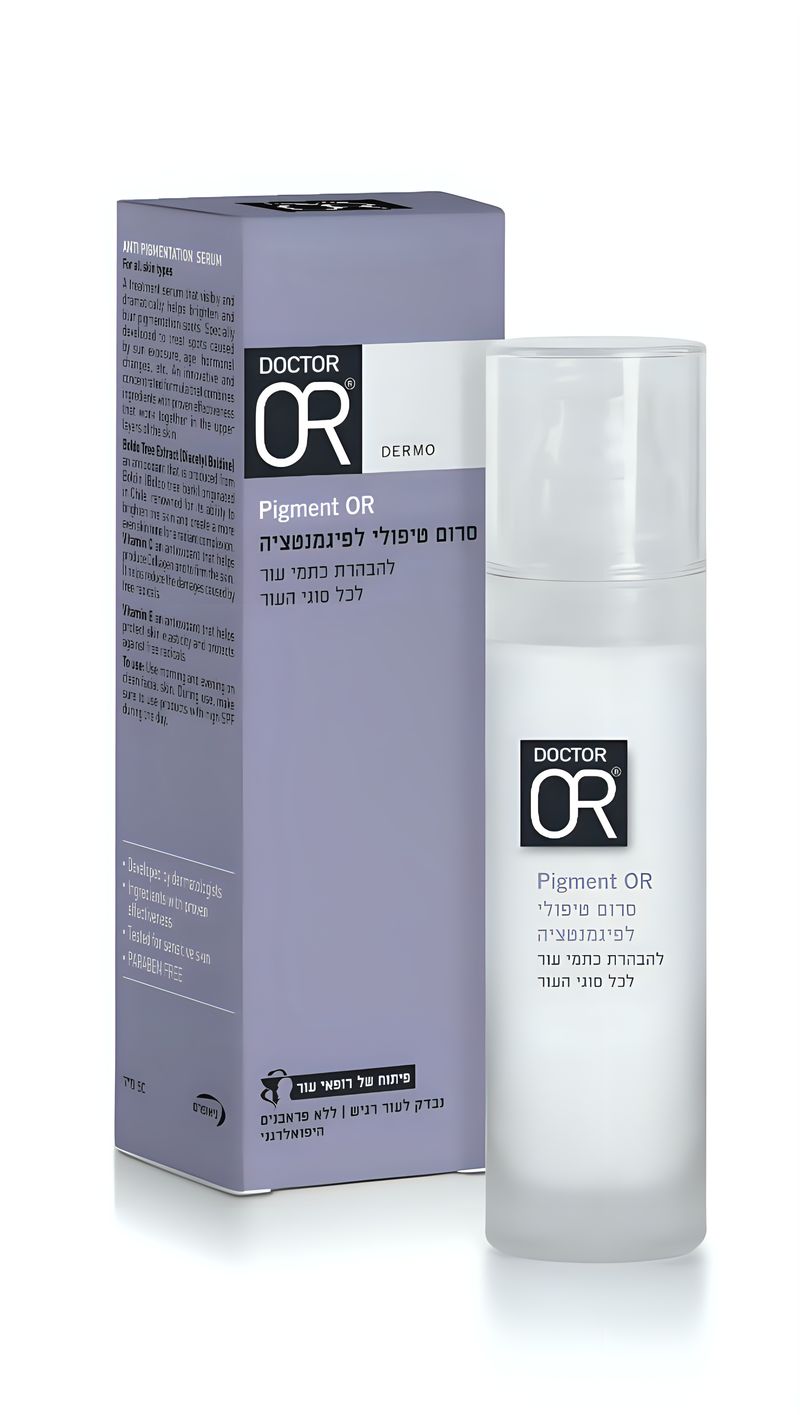 ד"ר עור Dr. Or סרום טיפולי לפיגמנטציה - Pigment OR ד"ר עור Dr. Or סרום טיפולי לפיגמנטציה - Pigment OR