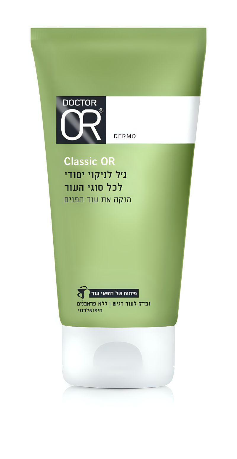 ד"ר עור Dr. Or ג'ל לניקוי יסודי לכל סוגי העור - Classic OR