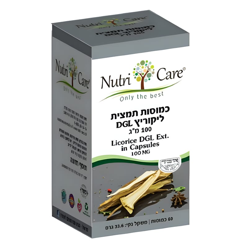 נוטרי קר NUTRI CARE ליקוריץ נוטרי קר NUTRI CARE ליקוריץ