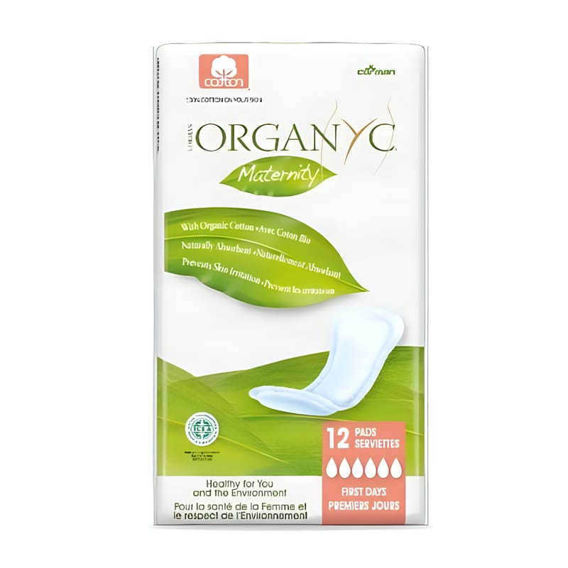 אורגניק - ORGANYC תחבושות לאחר לידה 100% כותנה אורגנית אורגניק - ORGANYC תחבושות לאחר לידה 100% כותנה אורגנית